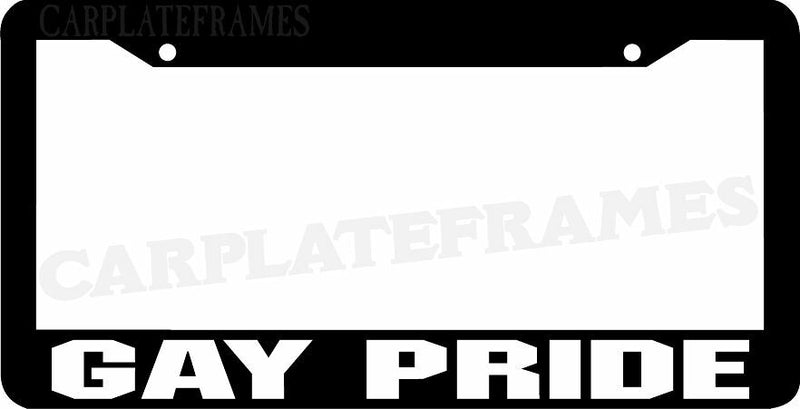 GAY PRIDE License Plate Frame