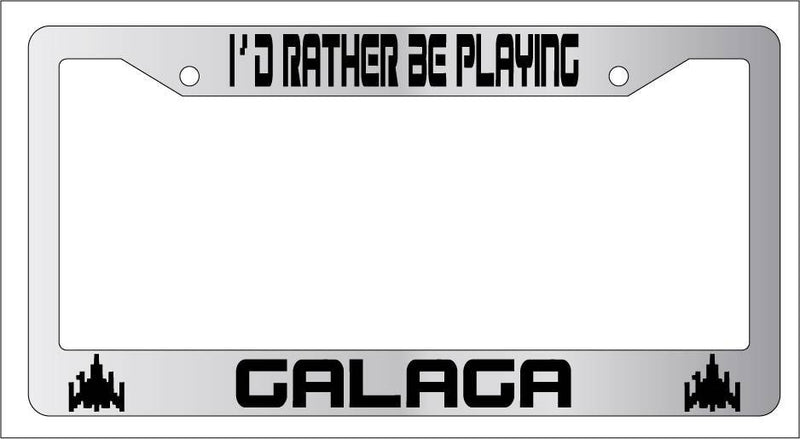 Chrome License Plate Frame I&