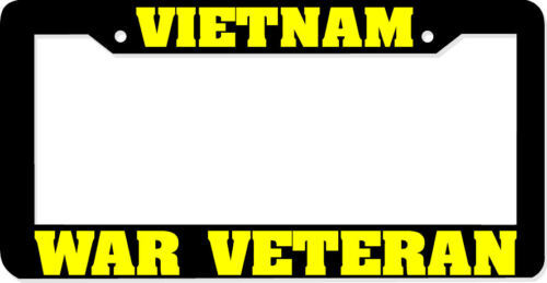 VIETNAM WAR VETERAN License Plate Frame