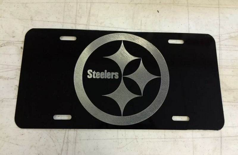 Pittsburgh Steelers Aluminium License Plate Highest Quality For All Vehicles