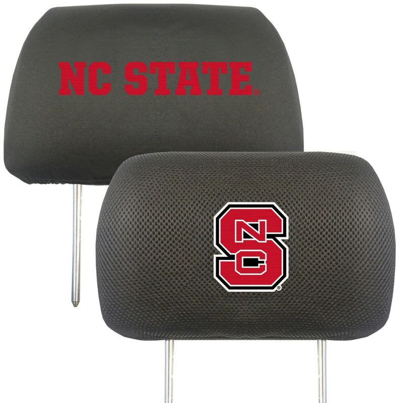 NCAA NC State Wolfpack 2-Piece Embroidered Headrest Covers