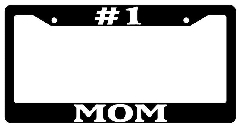Black License Plate Frame 