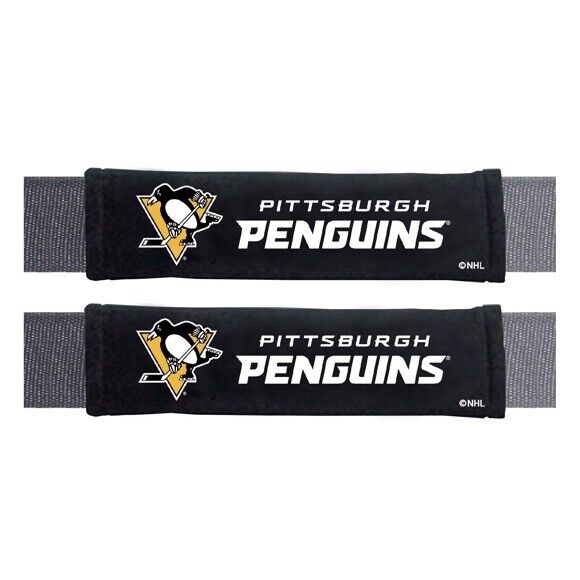 NHL Pittsburgh Penguins 2-Piece Embroidered Seat Belt Covers