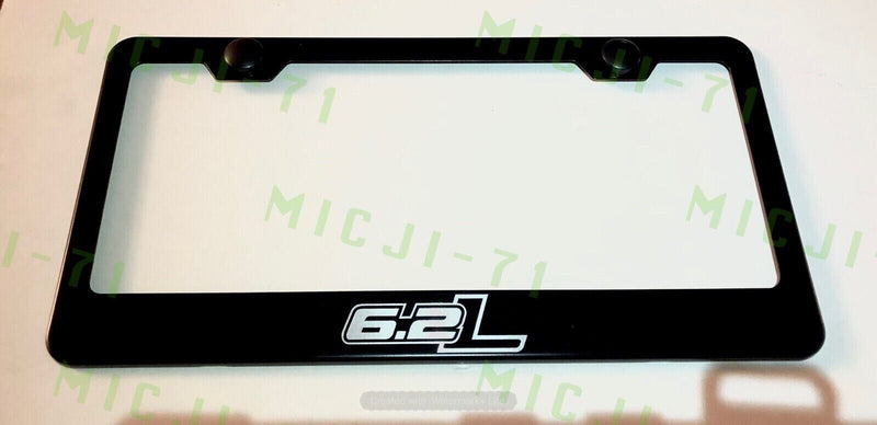 6.2L Stainless Steel License Plate Frame Holder Rust Free v4