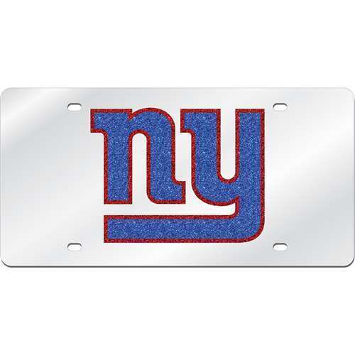 NFL New York Giants Logo Mirrored License Plate