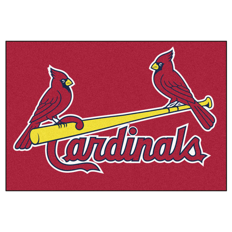 MLB St Louis Cardinals Rookie Mat, Area Rug, Bath Mat 20"x30