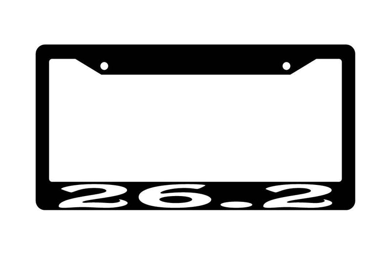 Black License Plate Frame 26.2 Auto Accessory  Mod-GRAPH9856236-1833