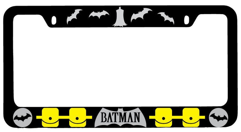Batman Black METAL License Plate Frame DC  Mod-GRAPH9856236-7790
