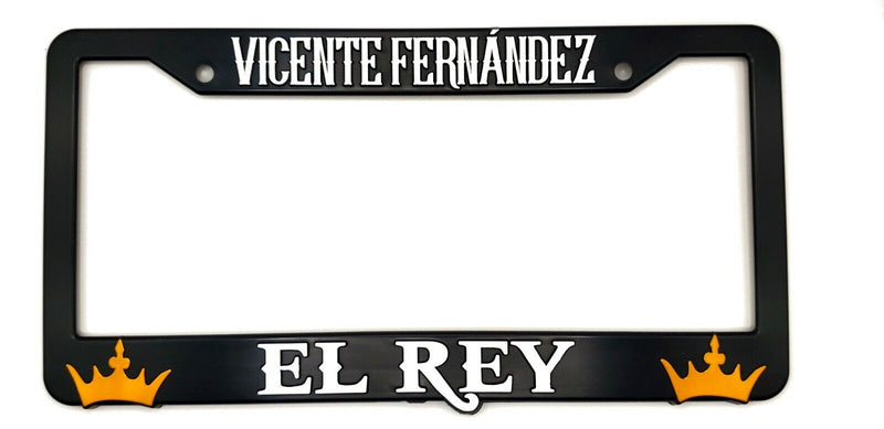Vicente Fernandez "El Rey" License Plate Frame