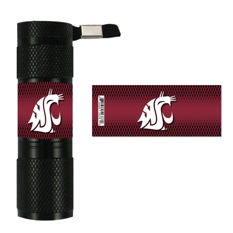 NCAA Washington State Cougars LED Flashlight 1.1"x.3"x3.4"