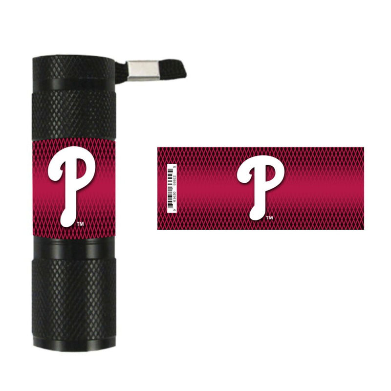 MLB Philadelphia Phillies LED Flashlight 1.1"x.3"x3.4"