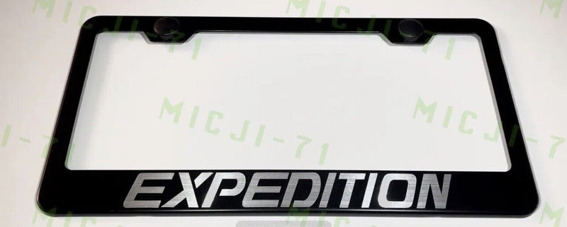 Expedition Stainless Steel License Plate Frame Holder Rust Free