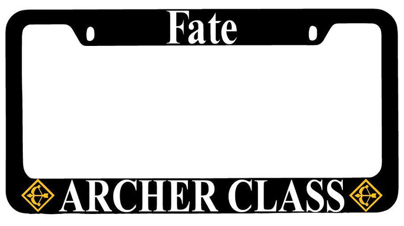 Fate Archer Class Black METAL License Plate Frame Anime  Mod-GRAPH9856236-7856
