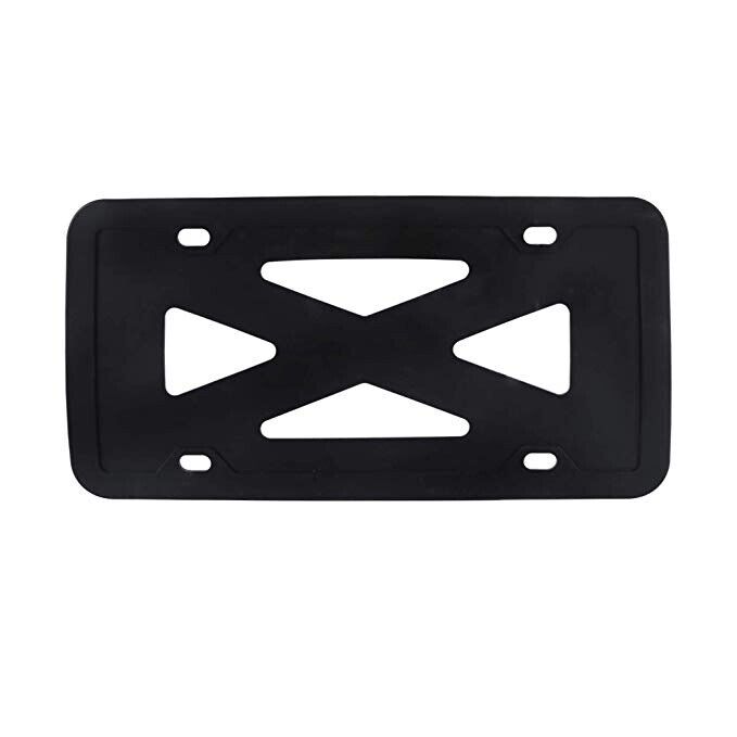 Kohree License Plate Frame Universal Silicone Holder Rust- Rattle Weather Proof