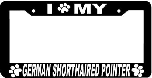 GERMAN SHORTHAIRED POINTER paw License Plate Frame