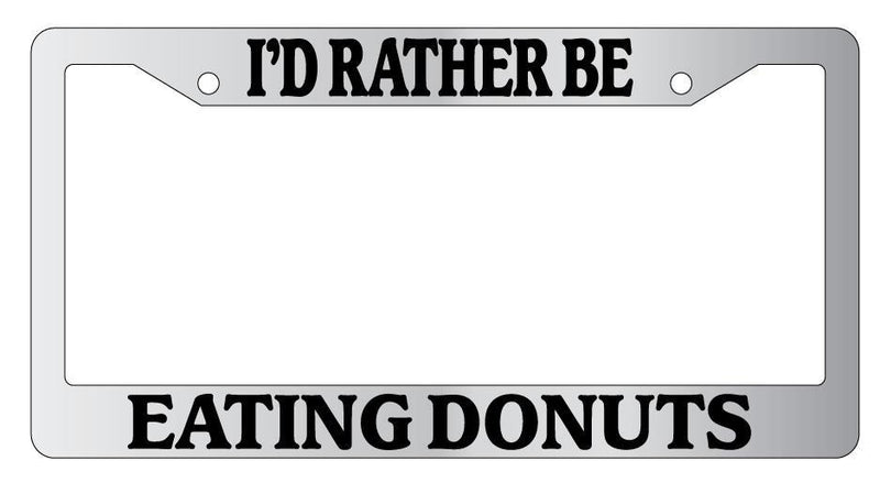 Chrome License Plate Frame I&