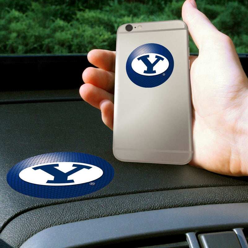 NCAA BYU Cougars Get a Grip Cell Phone Grip Thick Polymer Stickers