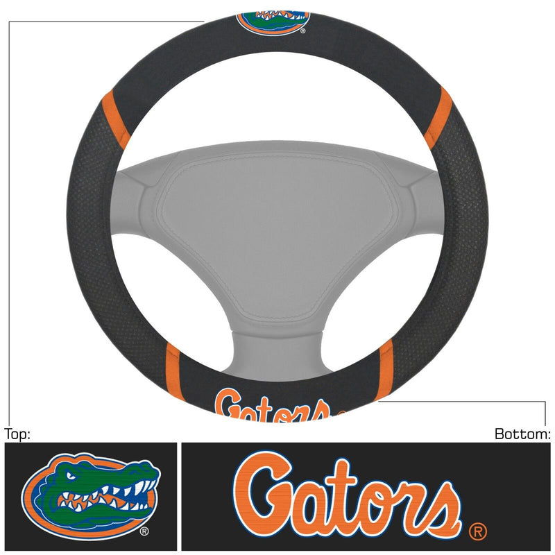 NCAA Florida Gators Embroidered Steering Wheel Cover