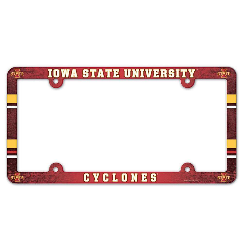 NCAA Iowa State Cyclones Plastic License Plate Frame