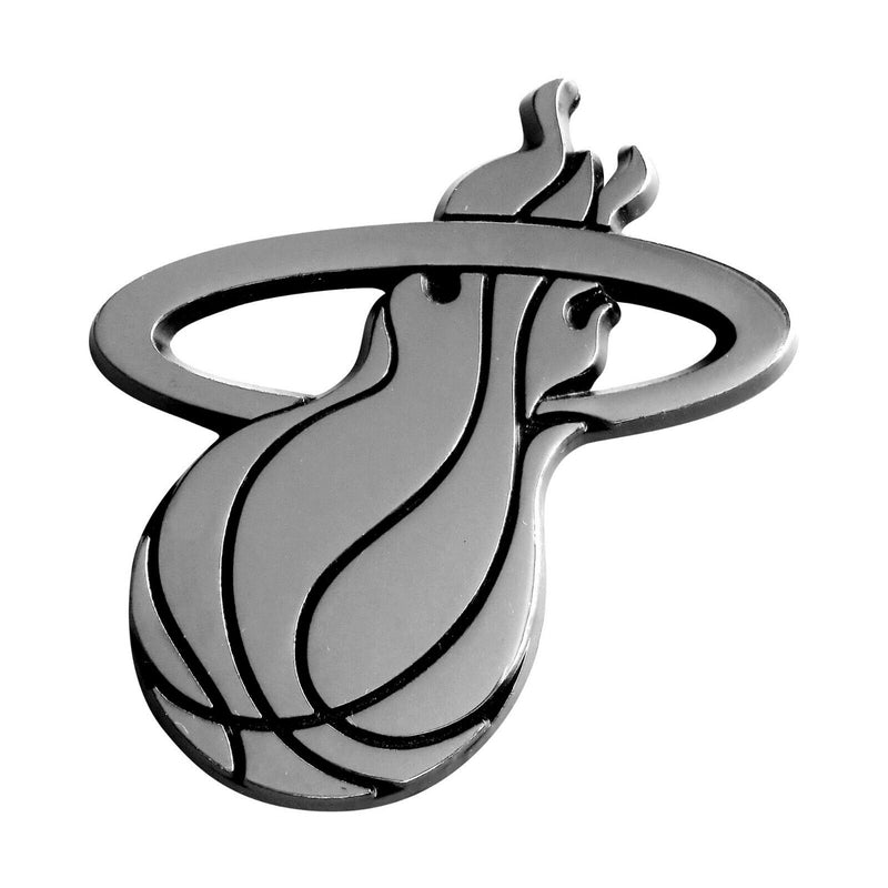 NBA Miami Heat Chrome 3D Emblem-Car Truck RV