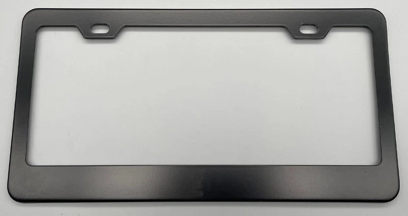 Blank stainless steel frame