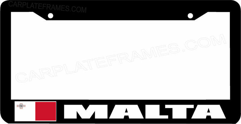 MALTA flag License Plate Frame