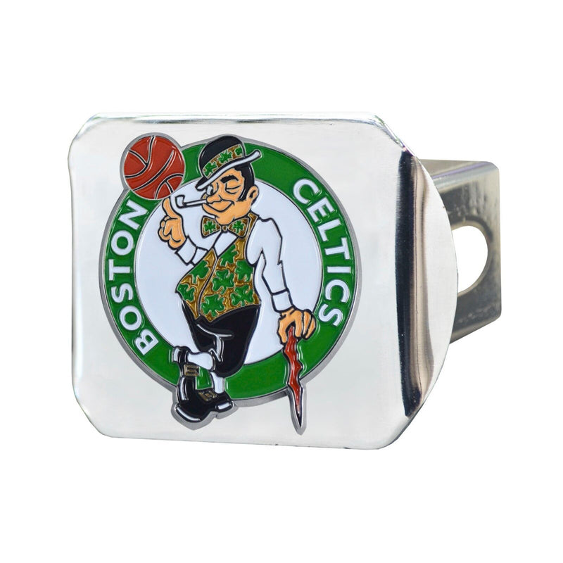 NBA Boston Celtics 3D Color on Chrome Metal Hitch Cover