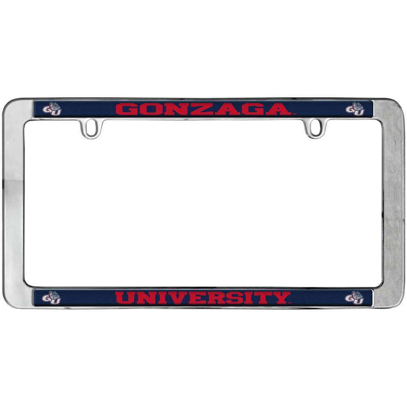 NCAA Gonzaga Bulldogs Thin Metal License Plate Frame