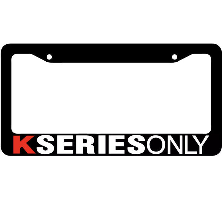 K SERIES ONLY LICENSE PLATE FRAME JDM LOW CAMBER FLUSH TYPE R FUNNY CAR CIVIC