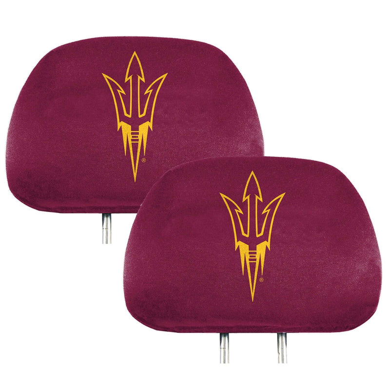 NCAA Arizona State Sun Devils New 2-Piece Printed Headrest Covers