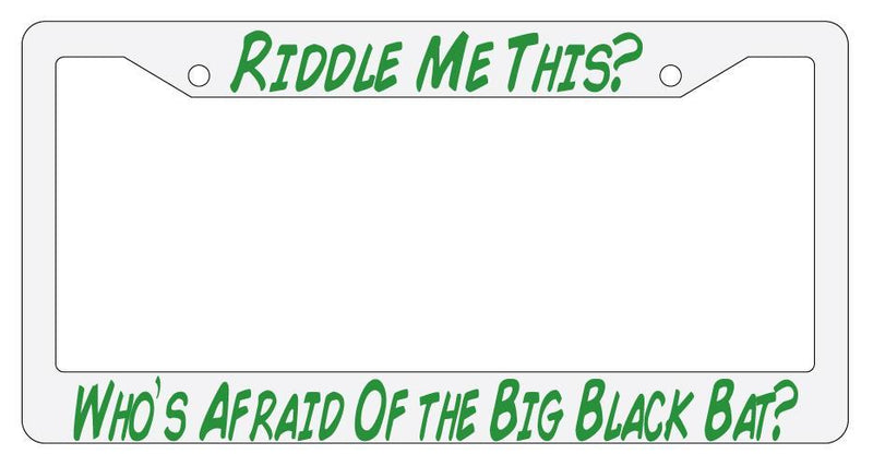 Riddle Me This? Who&