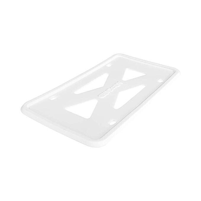 Noctiluce 2 Pack Universal License Plate Frame Premium Silicone Material for Car