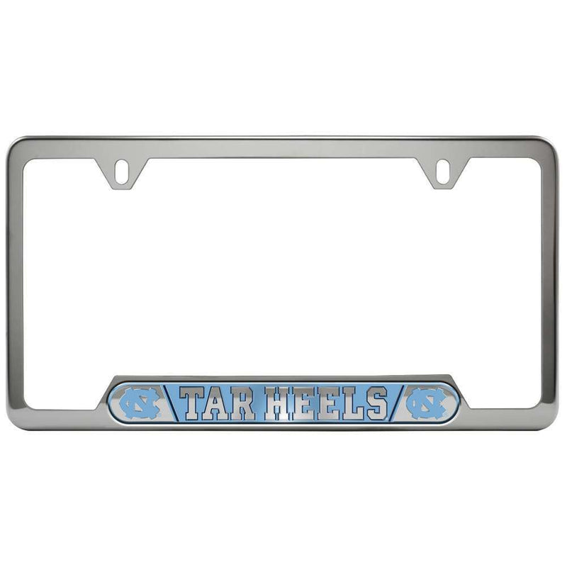 NCAA North Carolina Tar Heels Stainless Steel License Plate Frame