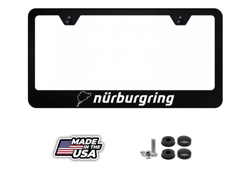 Nurburgring Racing High Quality Metal License Plate Frame