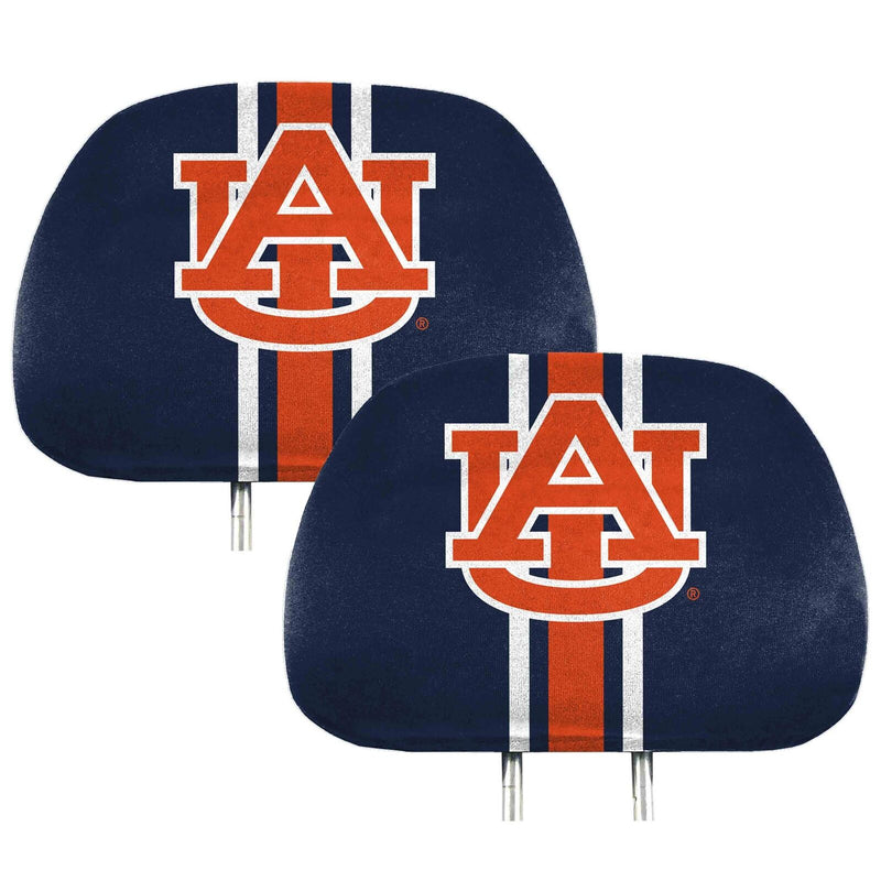 NCAA Auburn Tigers New 2-Piece Printed Headrest Covers