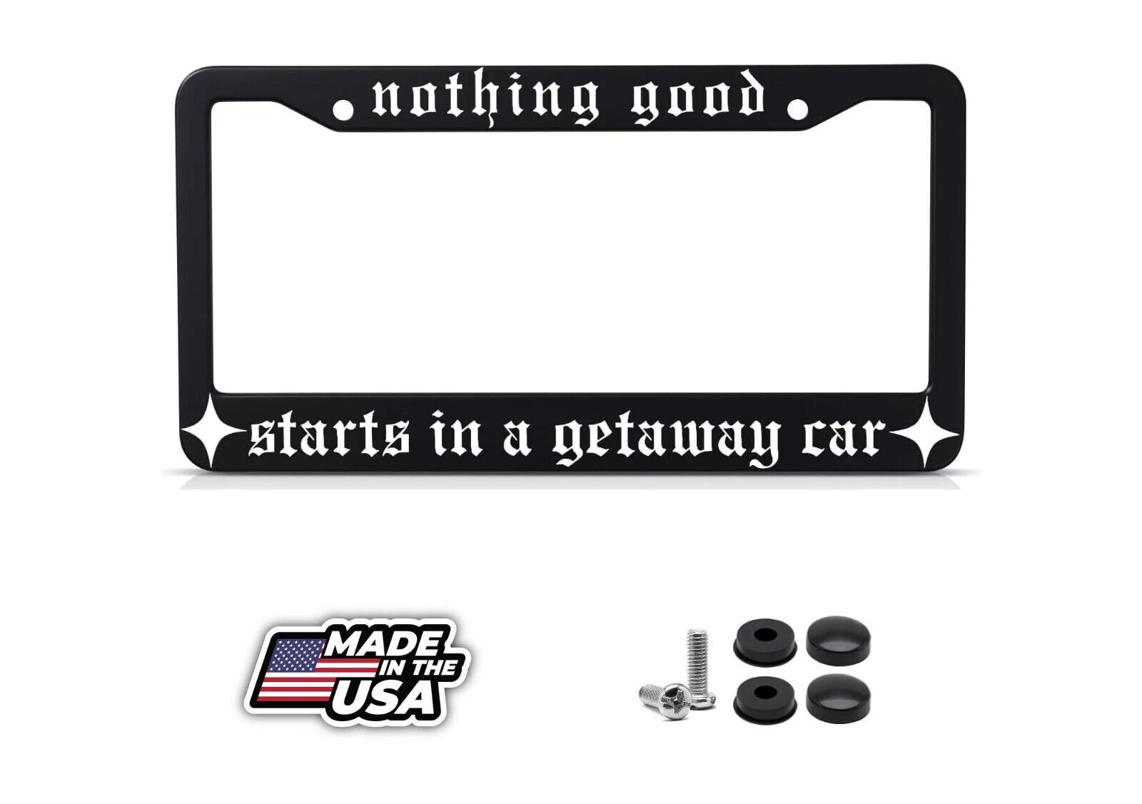 thumbnail image 2 of Star Wars Stainless Steel License Plate Frame - Black Finish 2 of 4