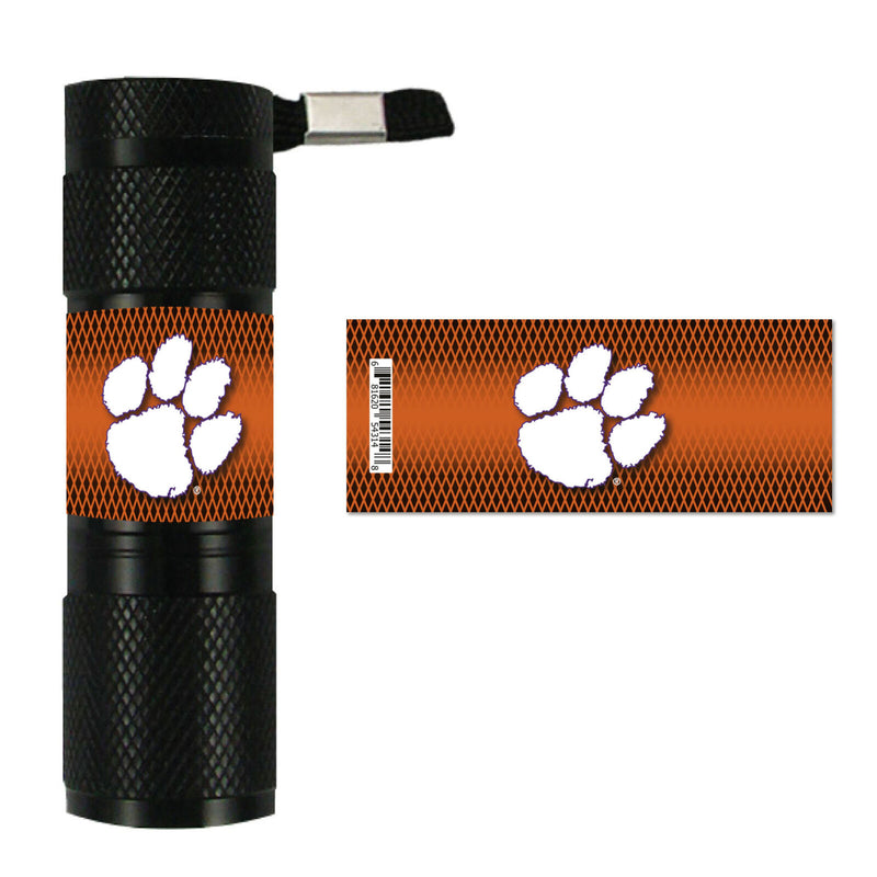 NCAA Clemson Tigers  LED Flashlight 1.1"x.3"x3.4"