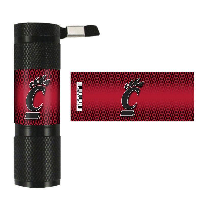 NCAA Cincinnati Bearcats LED Flashlight 1.1"x.3"x3.4"