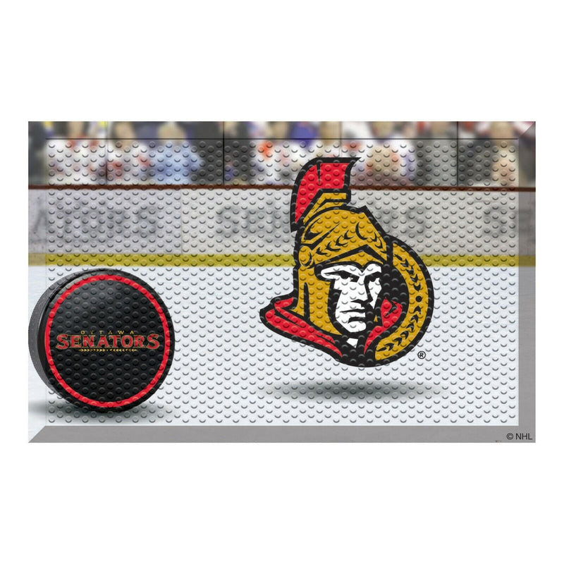 NHL Ottawa Senators Scraper Mat Door Mat 20" x 30"