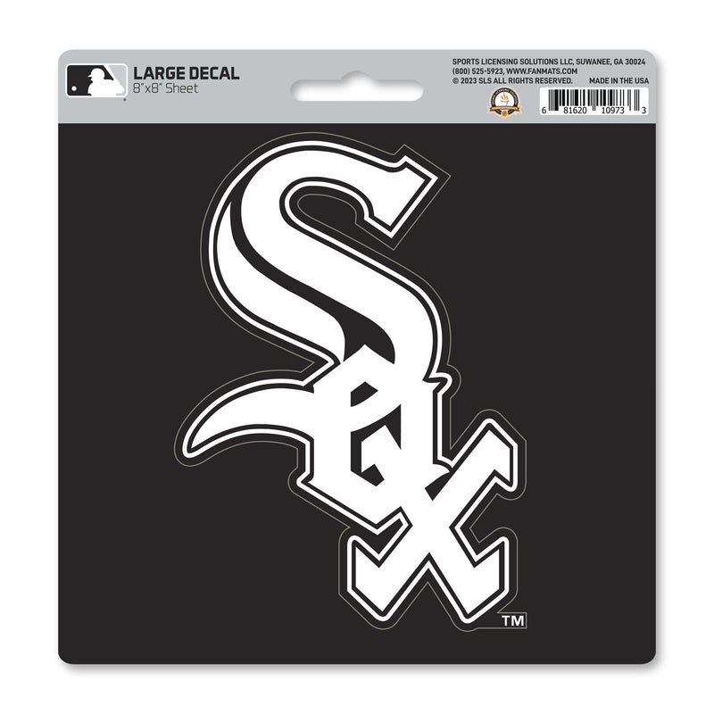 MLB Chicago White Sox Decal Large 8"X8" Auto RV Boat Cooler Luggage