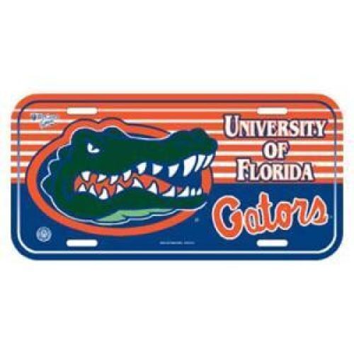 NCAA Florida Gators Plastic License Plate