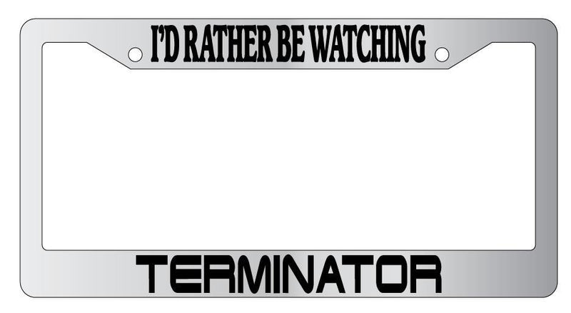 Chrome License Plate Frame I&