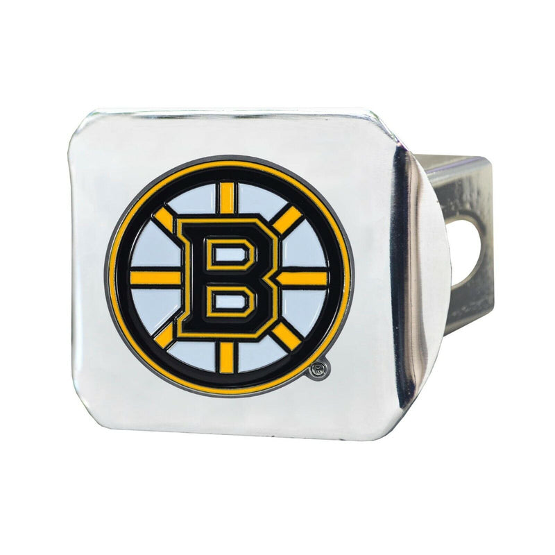 NHL Boston Bruins 3D Color on Chrome Metal Hitch Cover