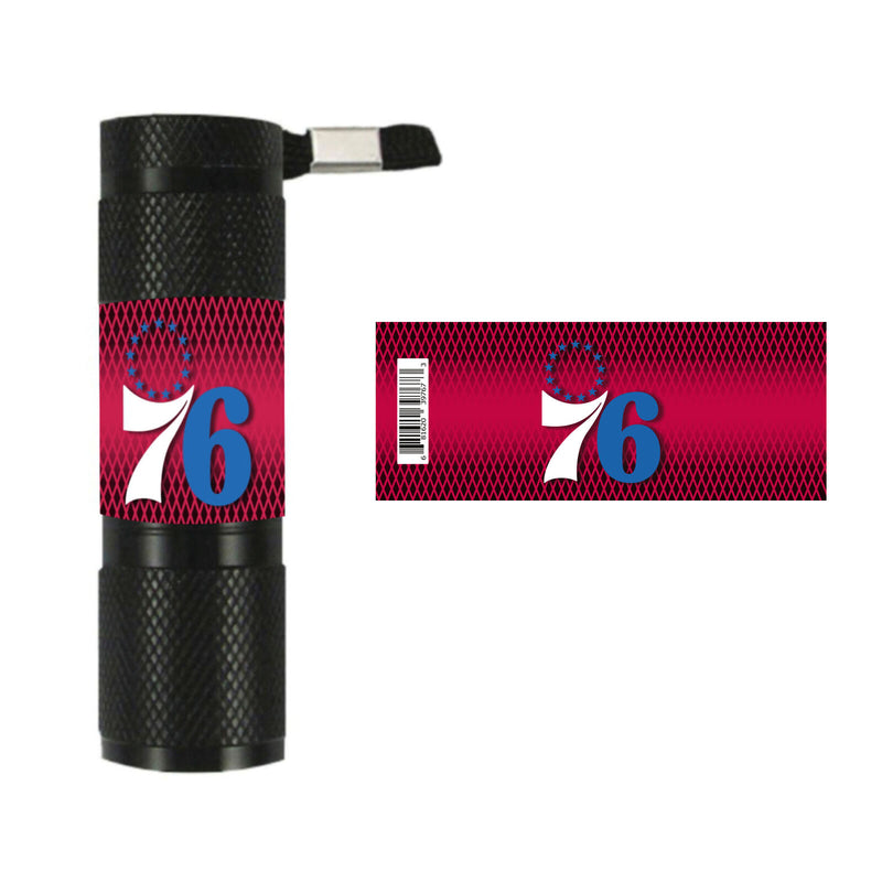 NBA Philadelphia 76ers LED Flashlight 1.1"x.3"x3.4"