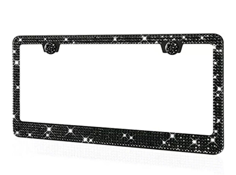 Frame Crystal Glitter Label High-quality Rhinestone License Plate Frames BD