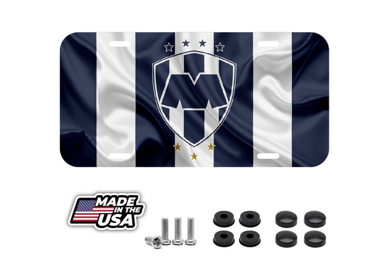 C.F. MONTERREY Mexican Soccer Futbol Mexico Vehicle License Plate Car MX Fútbol