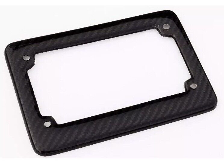 REAL Carbon Fiber Motorcycle/Touring/Trike/Sport Bike License Plate Frame Holder