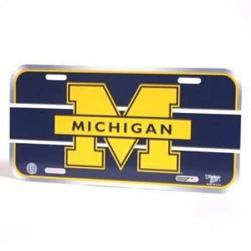 NCAA Michigan Wolverines Durable License Plate