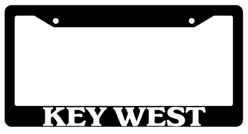 Black License Plate Frame New City State Key West Auto Accessory 1505  Mod-GRAPH9856236-1429