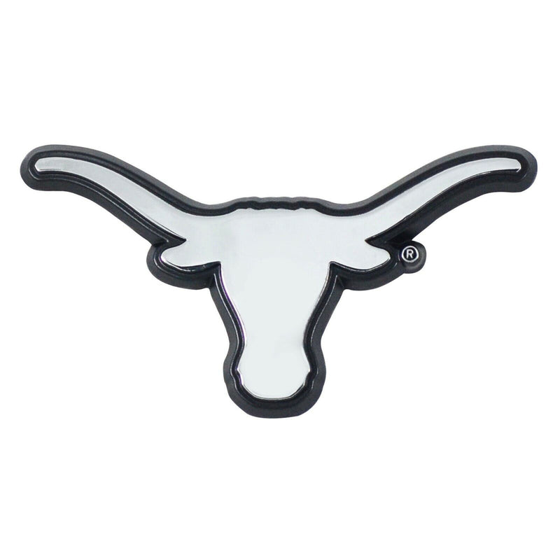 NCAA Texas Longhorns Diecast 3D Chrome Emblem Car Truck RV